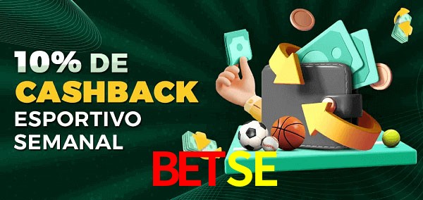 10% de bônus de cashback na BETSE