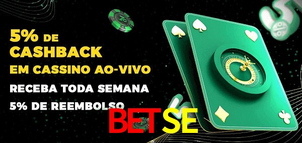 Promoções do cassino ao Vivo BETSE